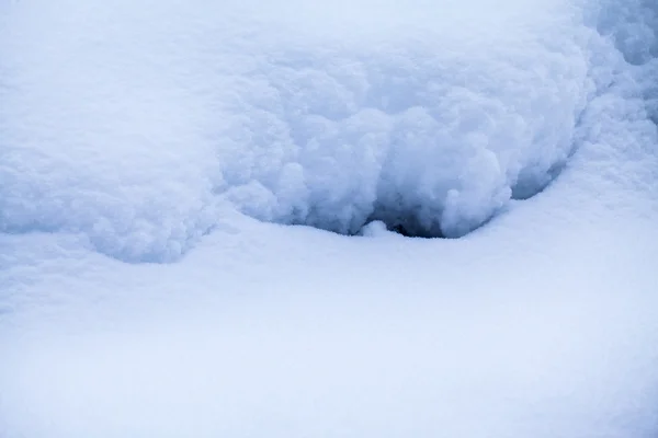 Śnieg abstrakcyjne kształty - tekstury śniegu — Zdjęcie stockowe