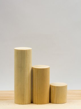 ahşap geometrik parçalar - ayrıntılar ve doku