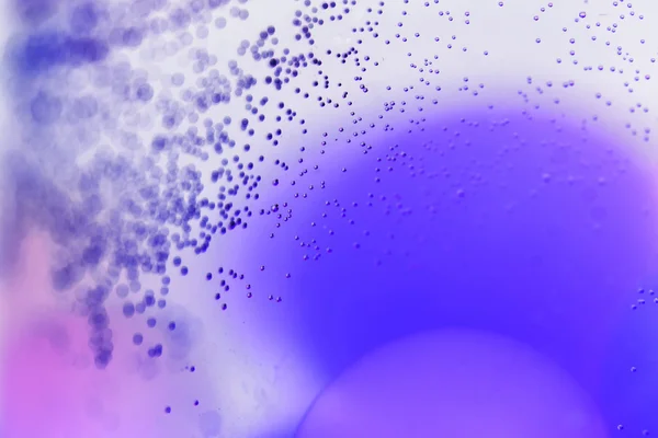 Abstract underwater games with bubbles, jelly balls and light — Stock Photo, Image