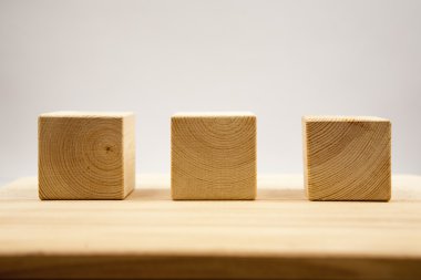 ahşap geometrik parçalar - ayrıntılar ve doku