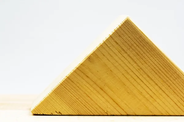 木制的几何件-细节和纹理 — 图库照片