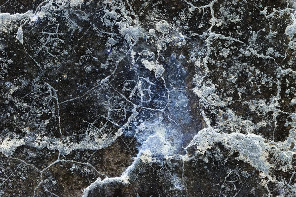 Abstract composition with cracked soil and inverted colors — Stock Photo, Image