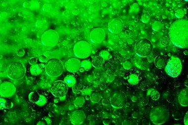 streszczenie, kolorowy kompozycja z oliwą, wodą i atrament