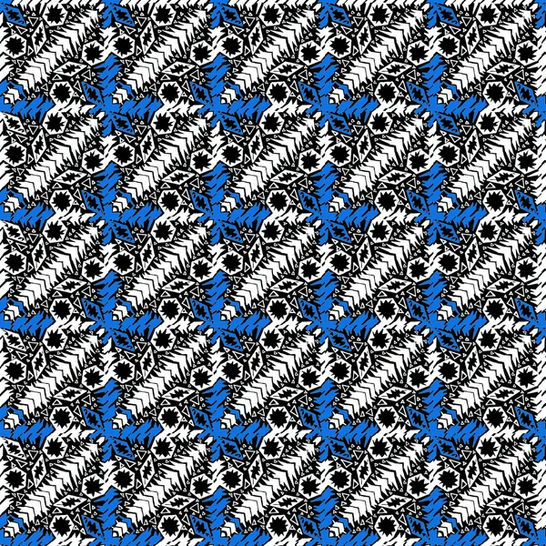 Unique, abstract pattern. Made with unique drawings and sketches — Stock Photo, Image