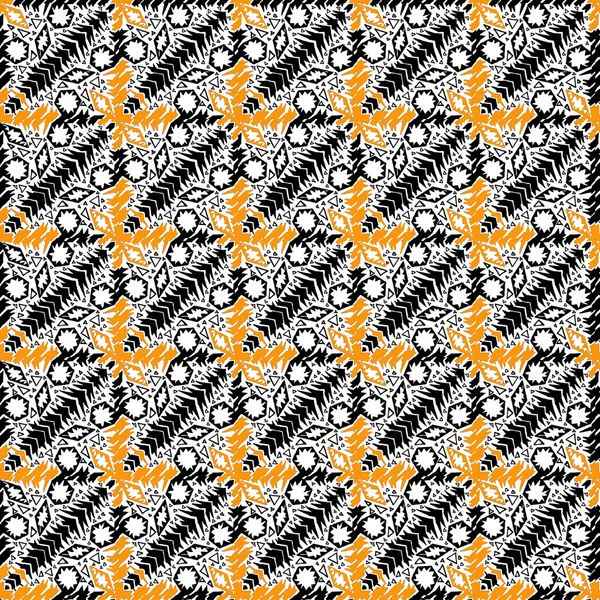 Unique, abstract pattern. Made with unique drawings and sketches — Stock Photo, Image