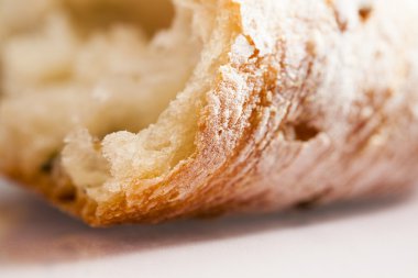 Akdeniz ekmek zeytin - doku yansıma ile