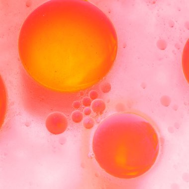 streszczenie, kolorowy kompozycja z oliwą, wodą i atrament