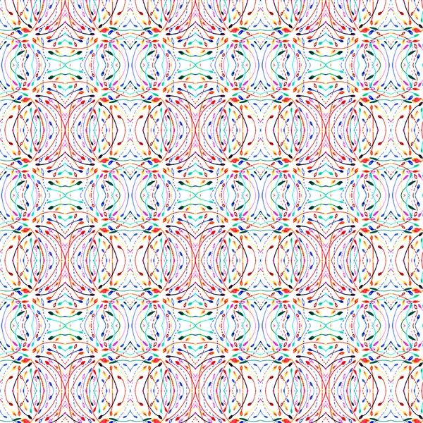 Unique, abstract pattern. Made with unique drawings and sketches — Stock Photo, Image