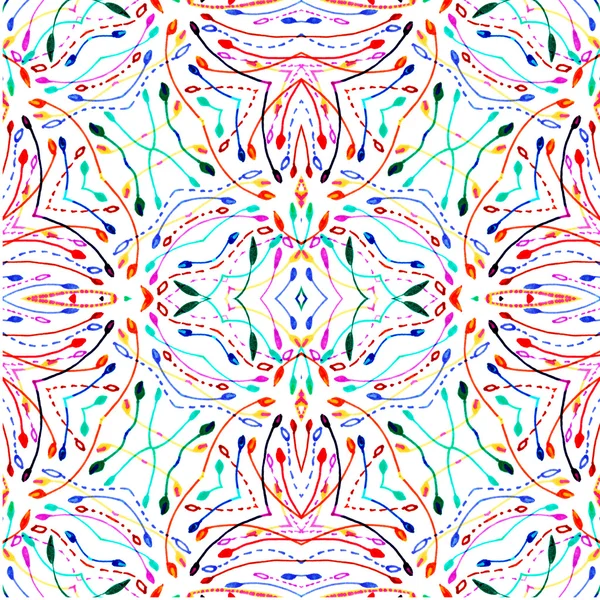 Unique, abstract pattern. Made with unique drawings and sketches — Stock Photo, Image