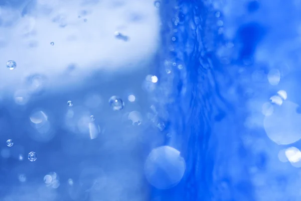 Water en water drop texturen — Stockfoto
