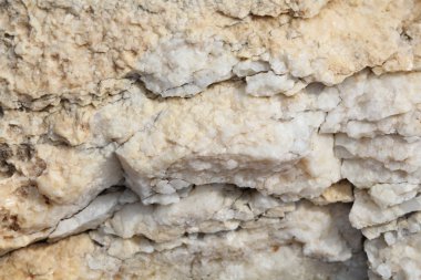 kayalar - doku ve Ege sahil katmanlardan