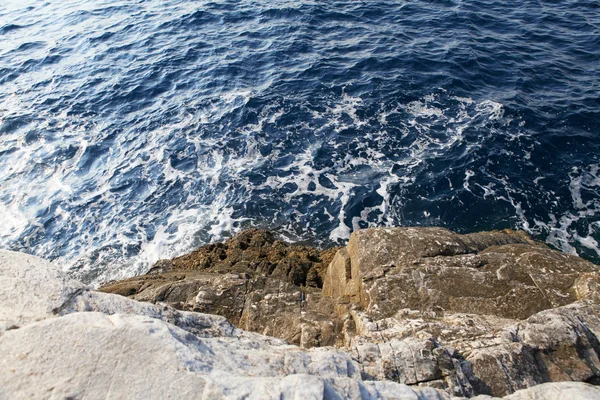 Τοίχος οπτοπλινθοδομή σκούρο — ストック写真