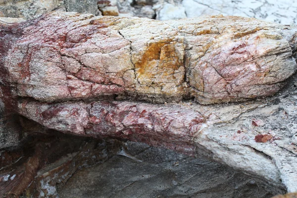 Rocks - textures and layers from Aegean seashore — Stock Photo, Image