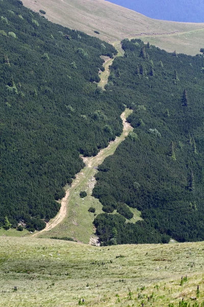 Landscape from Bucegi Mountains, part of Southern Carpathians in Romania — Stock Photo, Image