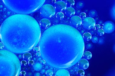 streszczenie, kolorowy kompozycja z oliwą, wodą i atrament