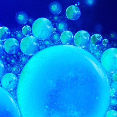 streszczenie, kolorowy kompozycja z oliwą, wodą i atrament