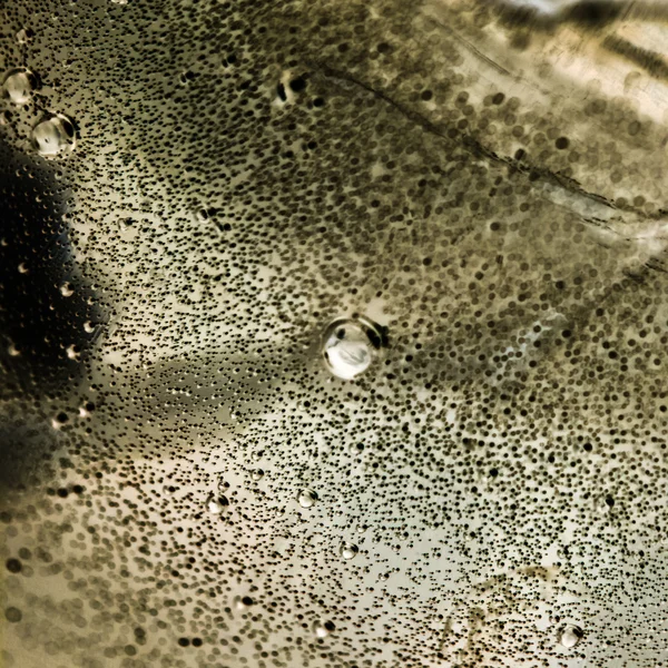 Abstract underwater composition with bubbles, lines and light — Stock Photo, Image