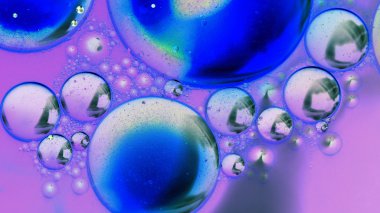 streszczenie, kolorowy kompozycja z oliwą, wodą i atrament