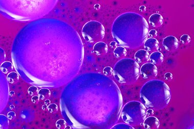 streszczenie, kolorowy kompozycja z oliwą, wodą i atrament