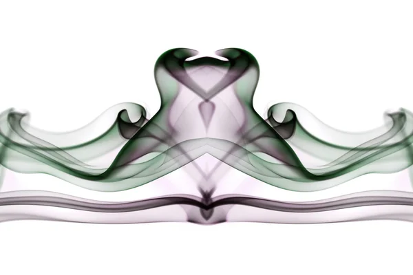 Composición abstracta con formas de humo — Foto de Stock