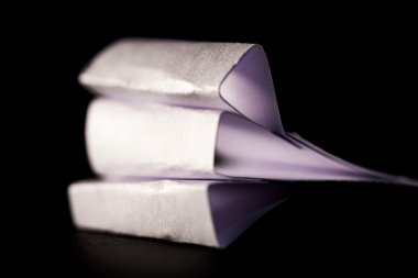 Kağıt arka plan şekillerle soyut kağıt