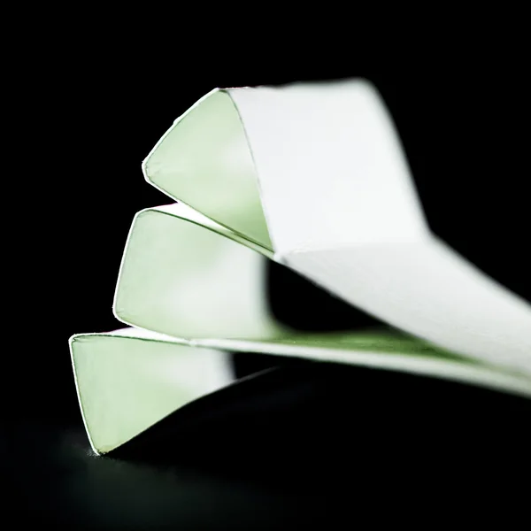 Formas abstratas de papel com fundo de papel — Fotografia de Stock