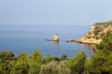 Thassos Adası - güzel Yunan manzara