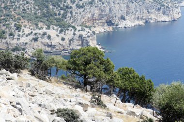 Thassos Adası - güzel Yunan manzara