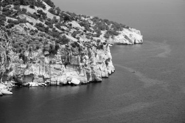 Thassos Adası - güzel Yunan manzara