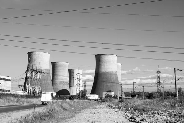 Central elétrica com detalhes — Fotografia de Stock