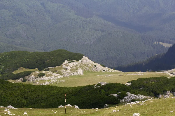 Landscape from Bucegi Mountains, part of Southern Carpathians in Romania — Stock Photo, Image