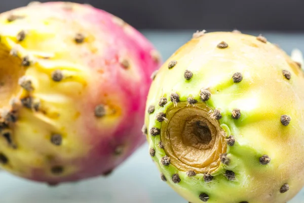 Kaktus owoce plastry - kolory i tekstury — Zdjęcie stockowe