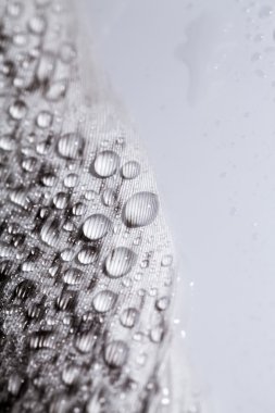 Renkli tavuk tüy ile soyut kompozisyon