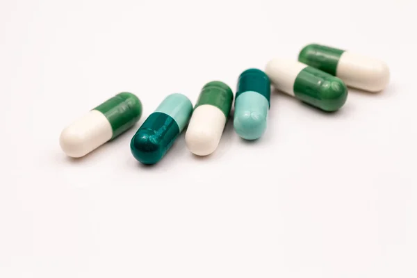 Composition with colorful pills — Stock Photo, Image