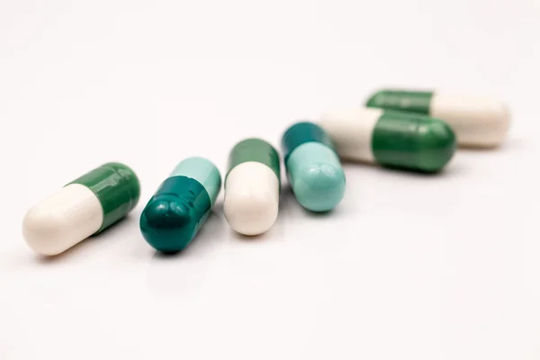 Composition with colorful pills — Stock Photo, Image