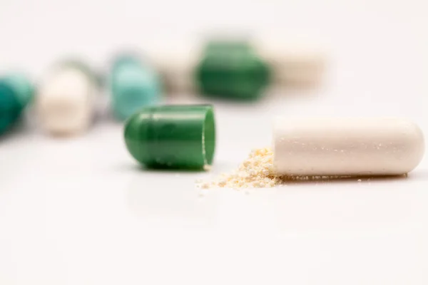 Composition with colorful pills — Stock Photo, Image