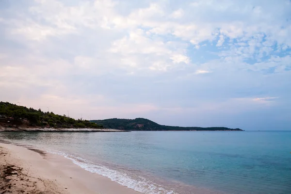 Isola di Thassos - Spiaggia di Psili Amos — Foto Stock