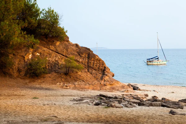 Thassos island, Metallia beach — Stock Photo, Image