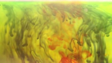 Su ve mürekkep için güzel bir soyut hareket karıştırma