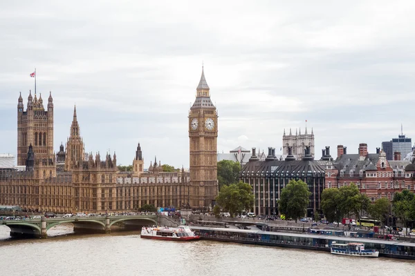 22.07.2015, Londra, İngiltere. Panoramik Londra London Eye'dan — Stok fotoğraf