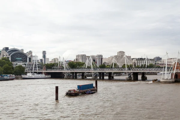 22.07.2015, Londen, Groot-Brittannië. Panoramisch uitzicht over Londen vanaf de London Eye — Stockfoto