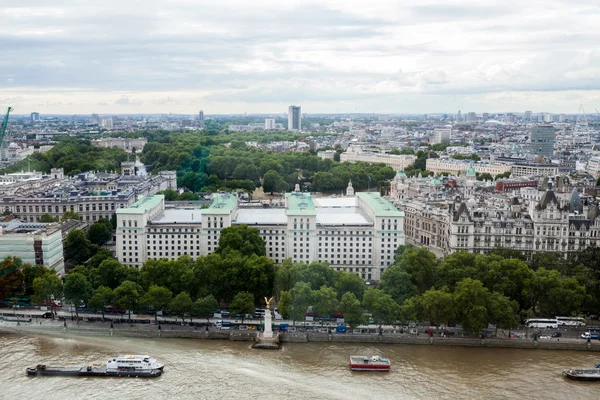 22.07.2015, LONDON, UK. Panoramic view of London from London Eye — Stock Photo, Image