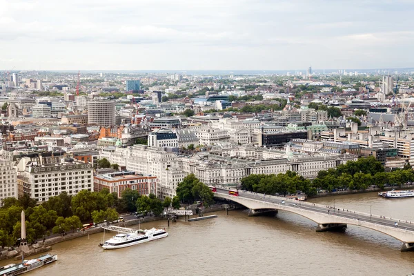 22.07.2015, LONDRES, RU. Vue panoramique de Londres depuis London Eye — Photo