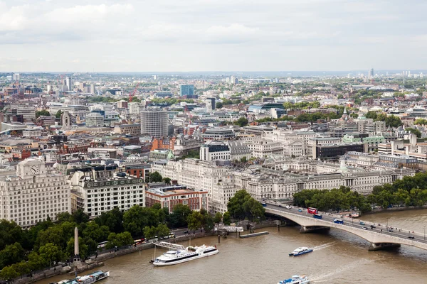 22.07.2015, LONDRES, RU. Vue panoramique de Londres depuis London Eye — Photo