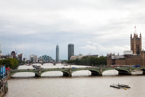 22.07.2015, LONDRES, RU. Vue panoramique de Londres depuis London Eye — Photo