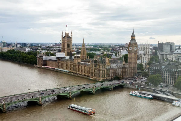 22.07.2015, LONDON, UK. Panoramic view of London Royalty Free Stock Images