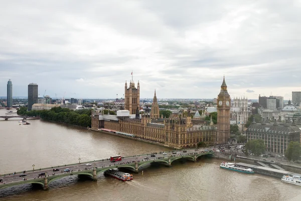22.07.2015, LONDON, UK. Panoramic view of London Stock Photo