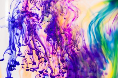 Mürekkep ile soyut kompozisyon. Güzel arka plan, doku ve renk