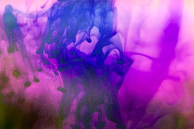 Mürekkep ile soyut kompozisyon. Güzel arka plan, doku ve renk