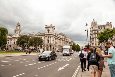 22. 07. 2015. Londra, İngiltere - kentsel peyzaj ve sokak sahneleri
